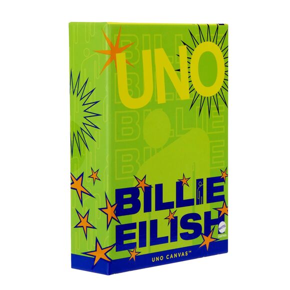 UNO Canvas Billie Eilish Card Game by Mattel Limited Edition New Sealed - Picture 1 of 5